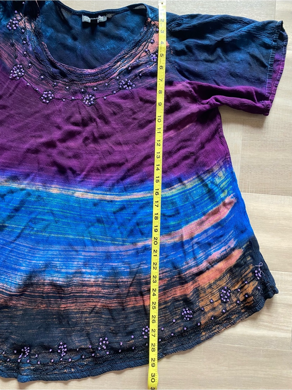 Greater Good Women’s Embellished Tunic - Picture 7 of 7